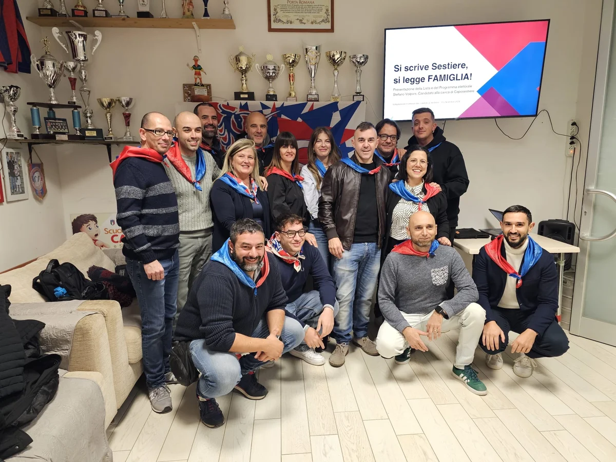 Ascoli Piceno - Elezioni quintanare, a Porta Romana presentata la lista a sostegno di Stefano Volponi