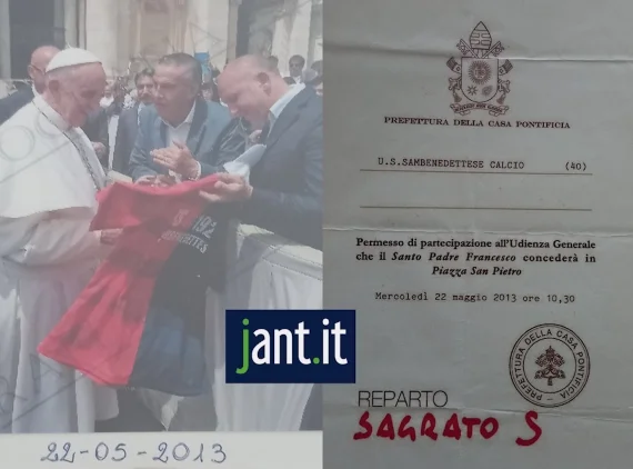 22 maggio 2013, un giorno con Papa Francesco