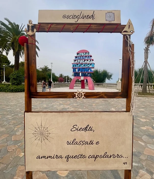 A San Benedetto installazioni artistiche del progetto "SciogliNodi City Escape"
