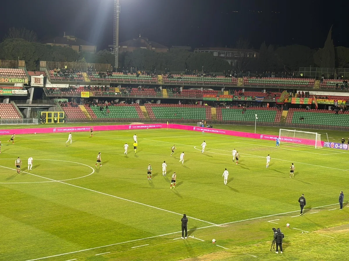 Ternana-Sambenedettese: un pareggio che lascia speranza