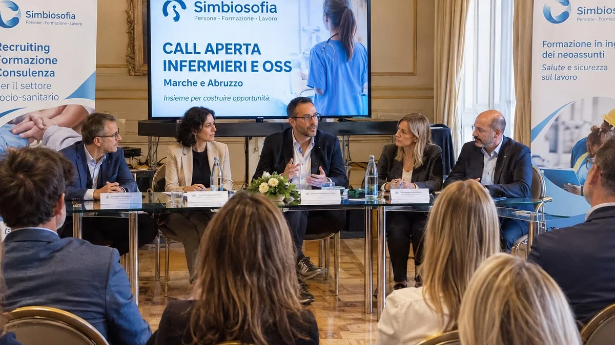 INFERMIERI E OSS, APERTA UNA CALL PER IL LAVORO NELLE MARCHE E IN ABRUZZO