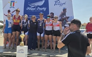 Beach sprint, bronzo all’esordio per Lorenzo Albini: podio al Trofeo Filippi