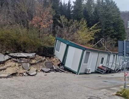 Arquata del Tronto - L'associazione Arquata Potest perde la sede, distrutta da una frana