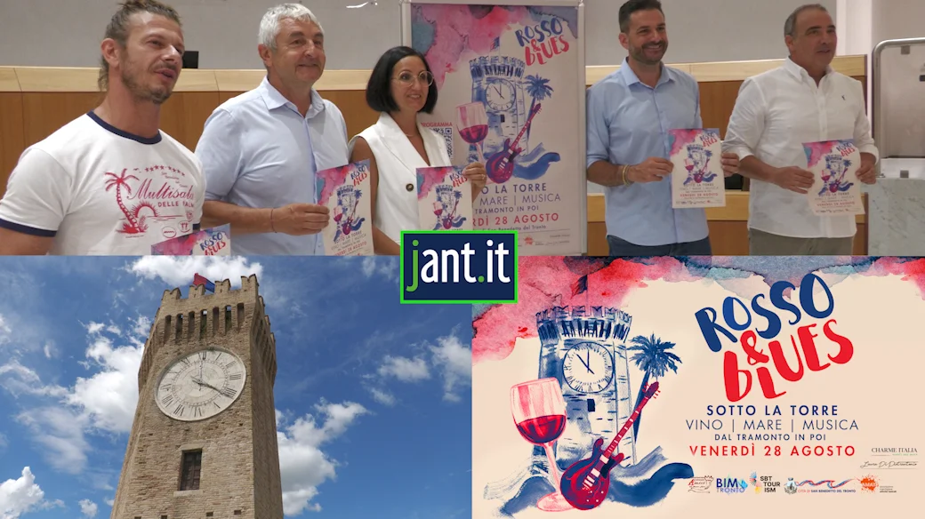 A San Benedetto del Tronto il 28 agosto 2026 la prima edizione di " Rosso & Blues "
