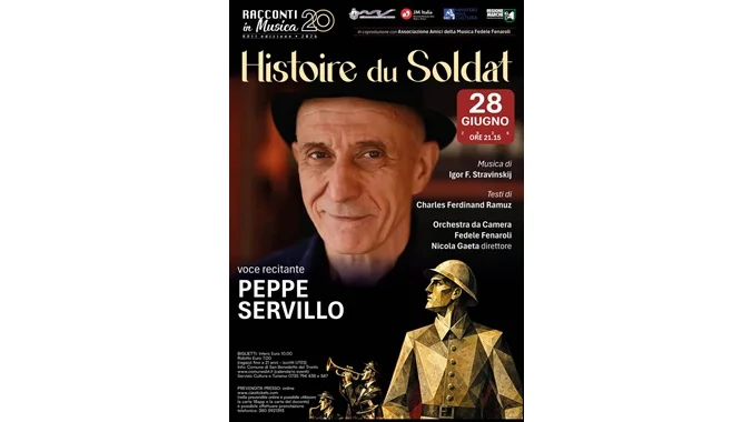 Peppe Servillo inaugura la ventesima edizione di ”Racconti in musica”