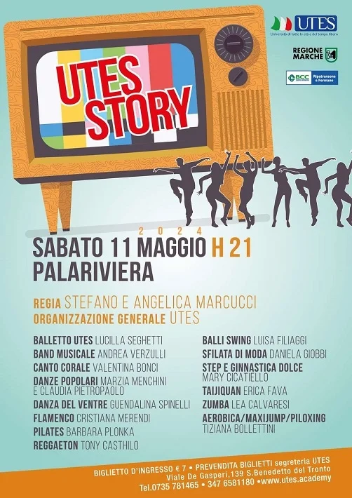 L’UTES di San Benedetto organizza lo spettacolo di arte varia “UTES STORY”