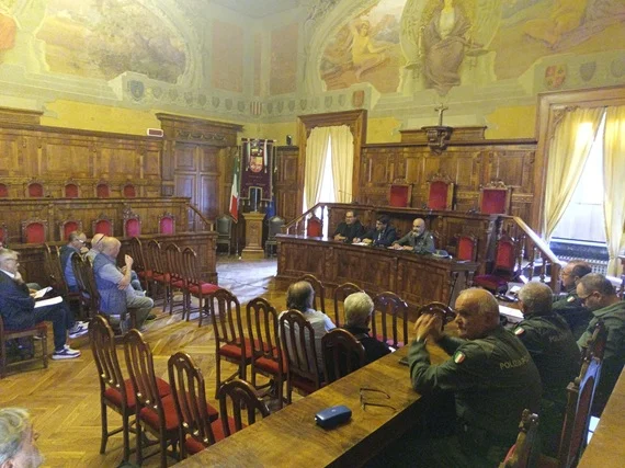  Presentato in Sala Consiliare il nuovo Regolamento per le Guardie Volontarie Venatorie ed Ittiche