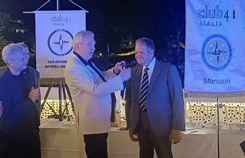 DOMENICO FRATONI NUOVO PRESIDENTE DEL CLUB 41 MARCUZZO