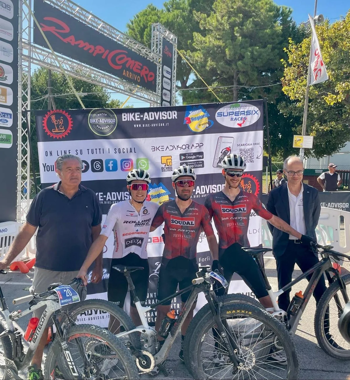 Brillante successo della 23° Rampiconero tra sterrati e spiaggia all’ombra del Monte Conero