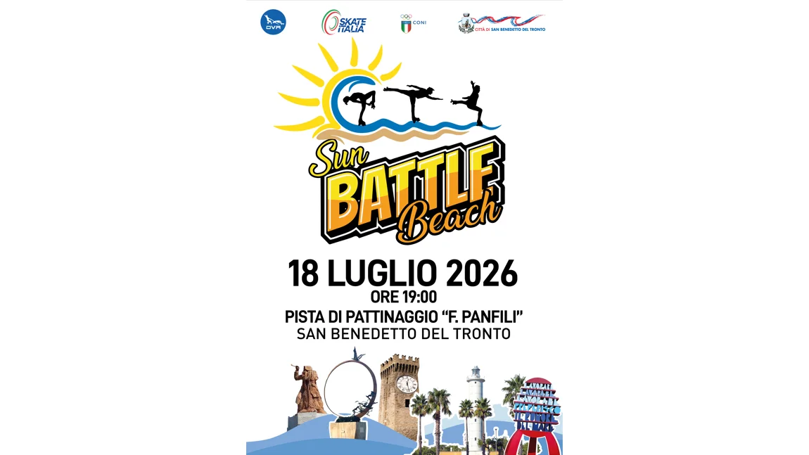 A San Benedetto del Tronto, il18 luglio 2026, si terrà la SUN BEACH BATTLE 2026 