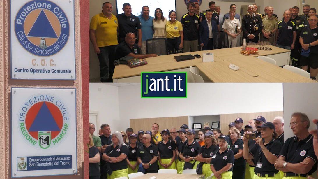 Rinnovata la sede della Protezione Civile e C.O.C. di San Benedetto del Tronto