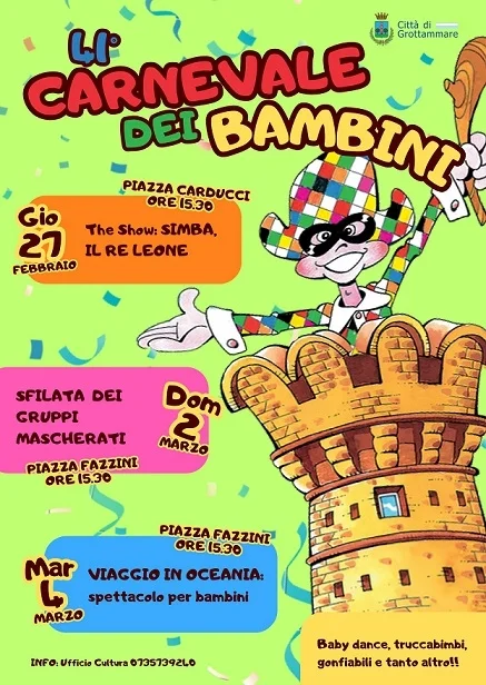 41° Carnevale dei Bambini, in trecento pronti a sfilare