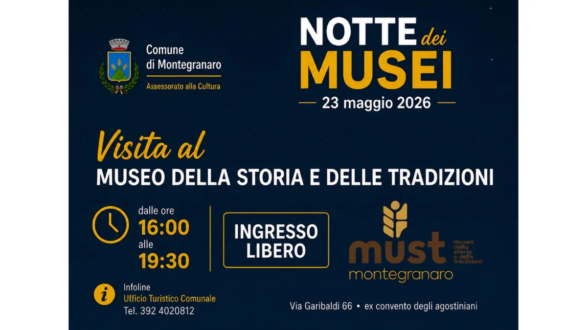 La “Notte dei Musei”, per un percorso diffuso dedicato alla valorizzazione del patrimonio culturale veregrense