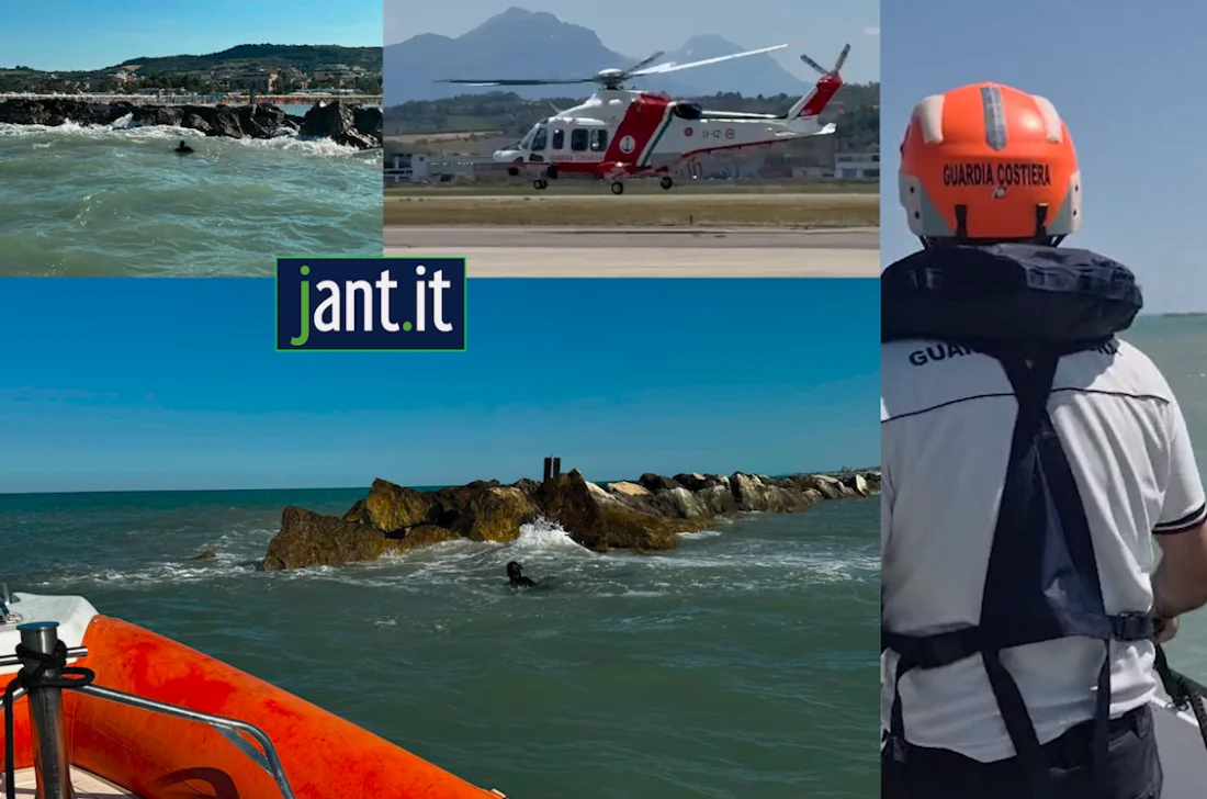 Uomo disperso in mare a San Benedetto del Tronto 
