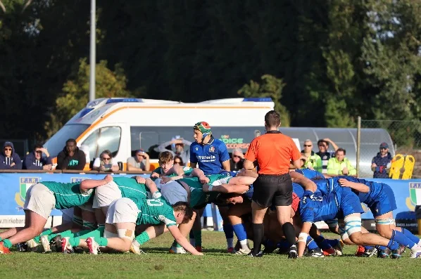 Rugby Under 18: l'Italia batte l'Irlanda 36 a 29