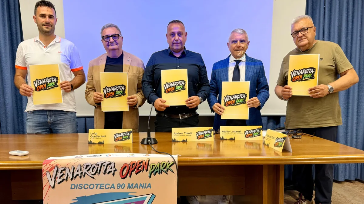 VENAROTTA OPEN PARK: IL PARCO COMUNALE SI TRASFORMA IN UN GRANDE PALCOSCENICO DI SPORT, NATURA E MUSICA PER TUTTA LA FAMIGLIA