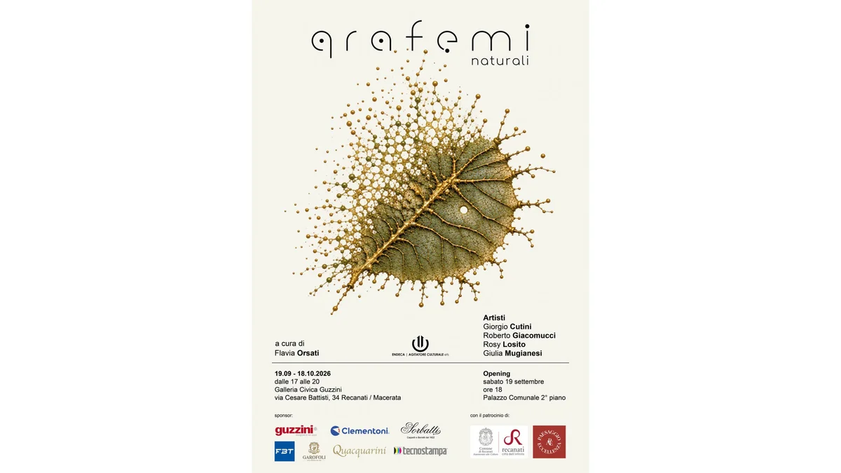 Alla Galleria Civica Guzzini di Recanati quattro linguaggi artistici attraversano la natura