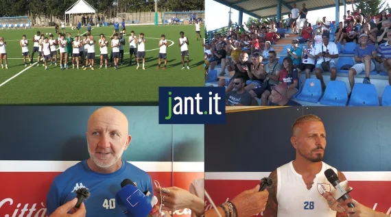 Interviste al mister Ottavio Palladini e al capitano Umberto Eusepi