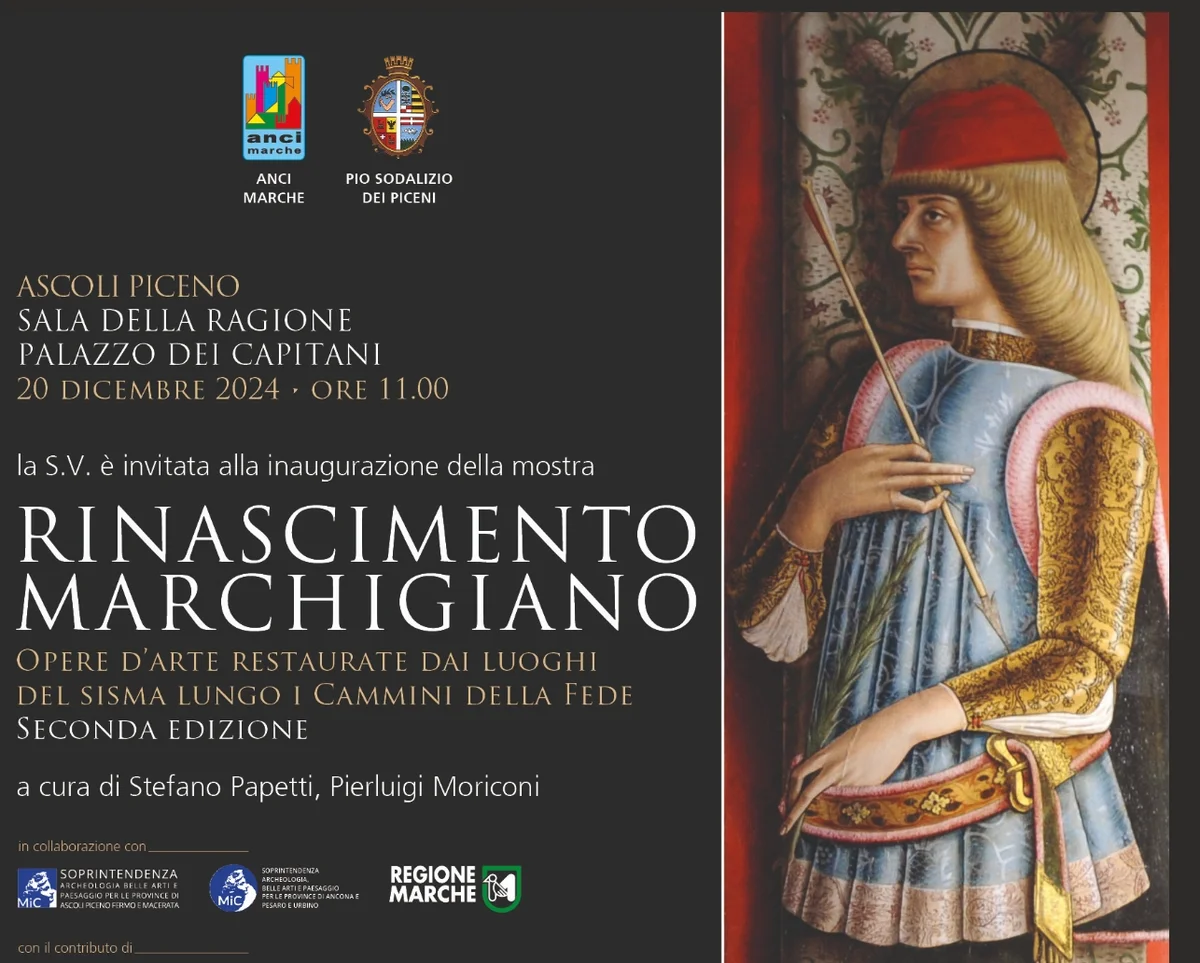La seconda edizione di “Rinascimento Marchigiano” in mostra ad Ascoli Piceno