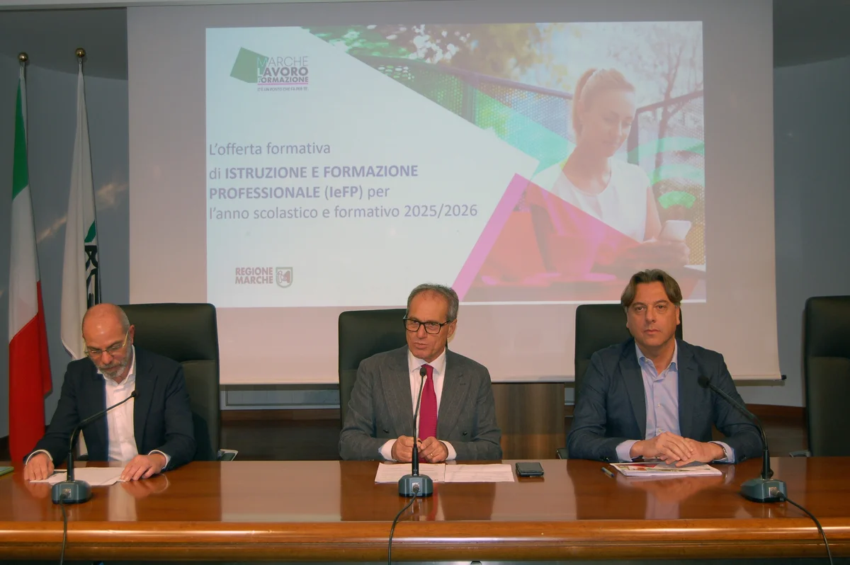 L'OFFERTA FORMATIVA REGIONALE DI ISTRUZIONE E FORMAZIONE PROFESSIONALE SI AMPLIA: UN FUTURO PER I GIOVANI, UN VALORE PER IL TERRITORIO