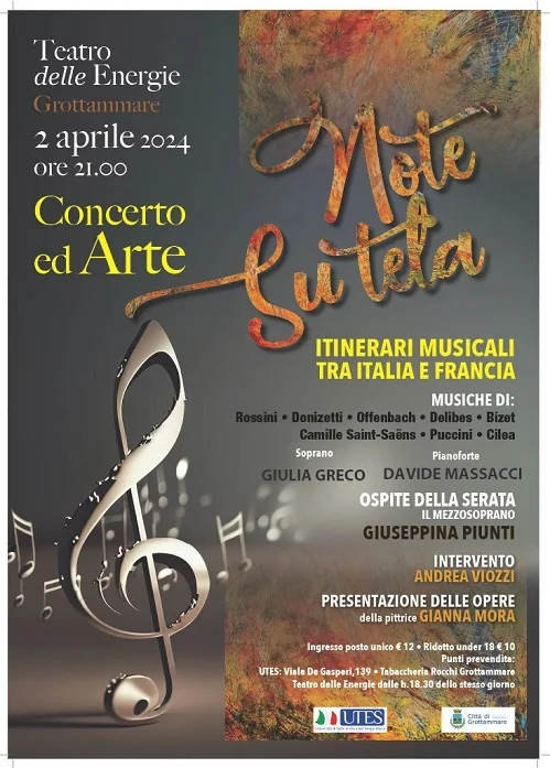 Concerto Note su tela UTES