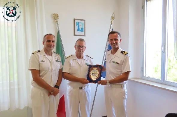 Visita istituzionale del Direttore Marittimo delle Marche presso i Comandi della Guardia Costiera del territorio piceno e fermano