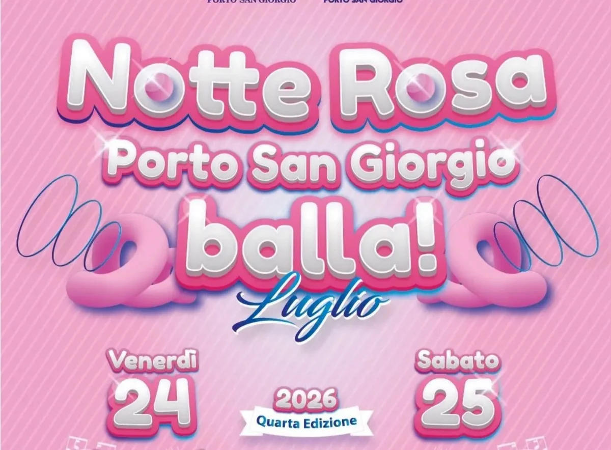 Porto San Giorgio si prepara a vivere la quarta edizione della Notte Rosa