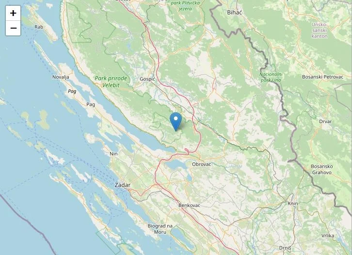 Sisma di magnitudo 5.1 sulla costa settentrionale croata