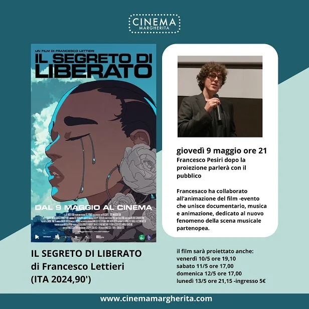Francesco Pesiri animatore da San Benedetto per 'Il segreto di Liberato' ne parla giovedì 9 maggio al Margherita