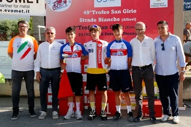 Massimo Peretti, Filippo Battistelli e Giammario Conti: lo show è tutto loro al Trofeo San Girio esordienti e allievi
