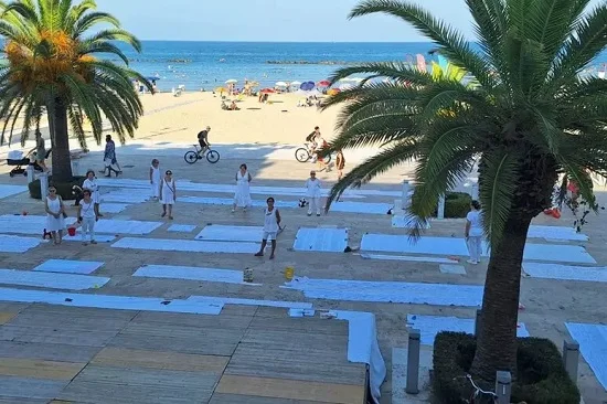 Contro l'indifferenza per le vittime di Gaza, un memoriale a Grottammare 