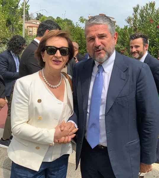 Unione d’intenti. Incontro tra il il Vice Ministro Valentini e l’imprenditrice Graziella Ciriaci candidata alle Europee da Forza Italia