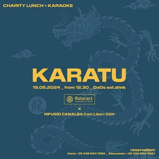 Pranzo karaoke di beneficenza "Karatu" 2024