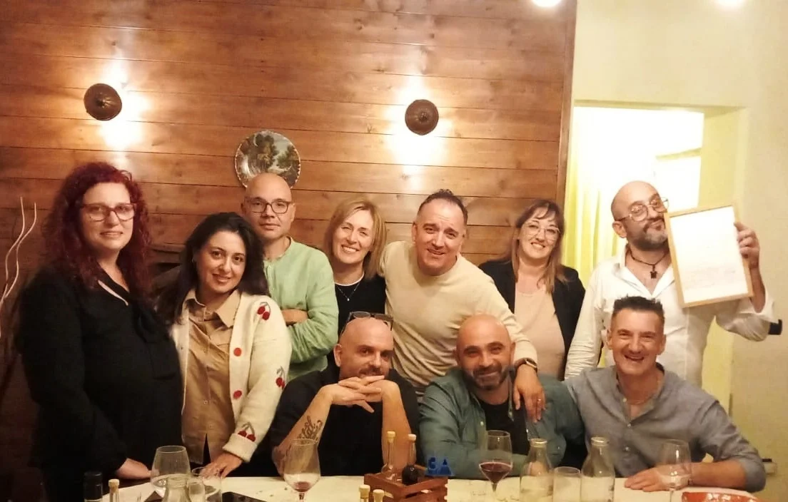 All' Antica Osteria del Borgo grande reunion di ex compagni di classe