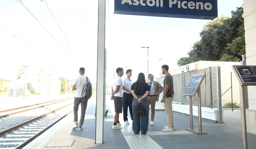 Nuovo look per la stazione di Ascoli Piceno, diventerà un hub per i giovani 
