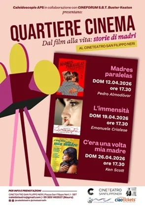 Continua la rassegna “QUARTIERE CINEMA” di Caleidoscopio e Cineforum Buster Keaton