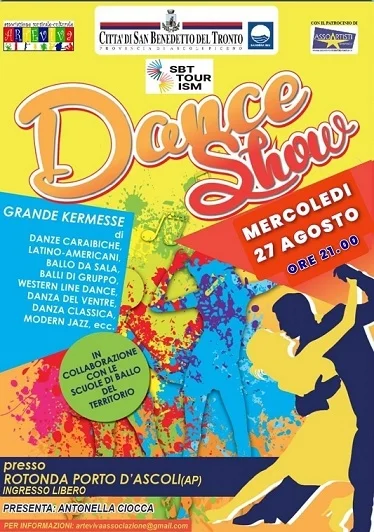 Torna il DANCE SHOW: kermesse con centinaia di ballerini e maestri