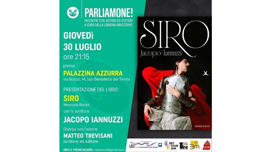PARLIAMONE! Incontro con JACOPO IANNUZZI e MATTEO TREVISANI sotto le stelle della Palazzina Azzurra