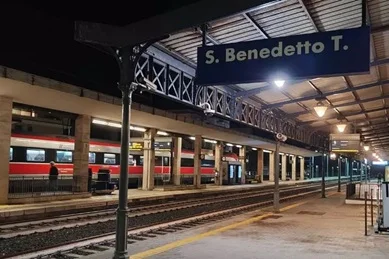 Rissa con coltello davanti alla stazione, quattro gli arresti eseguiti a San Benedetto 