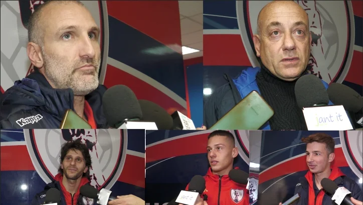 Interviste del dopo gara di US Sambenedettese vs Avezzano Calcio