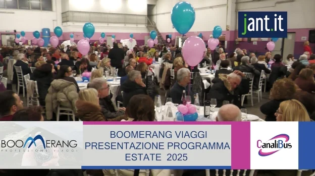 PRESENTAZIONE PROGRAMMA ESTIVO 2025 BOOMERANG VIAGGI-CANALIBUS