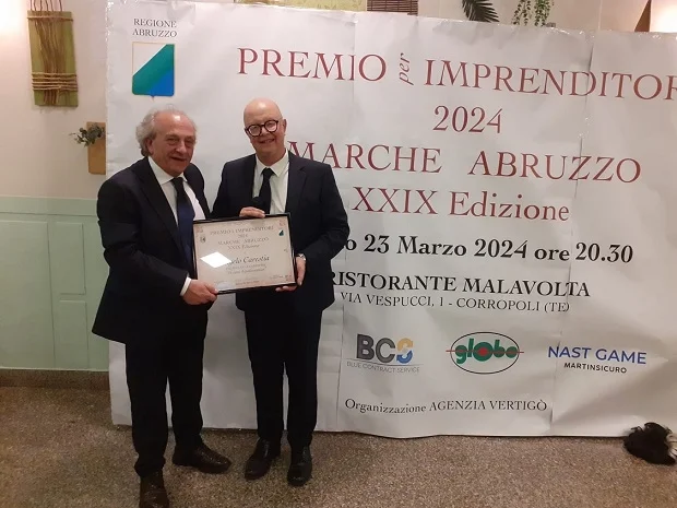 Premio Carriera per Angelo Carestia