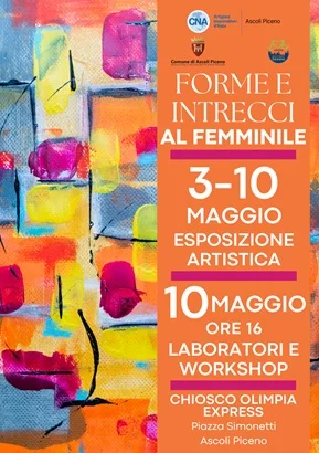 Gran finale per “Forme e intrecci al femminile”: domenica 10 maggio dimostrazioni e lezioni gratuite in piazza Simonetti dalle ore 16 