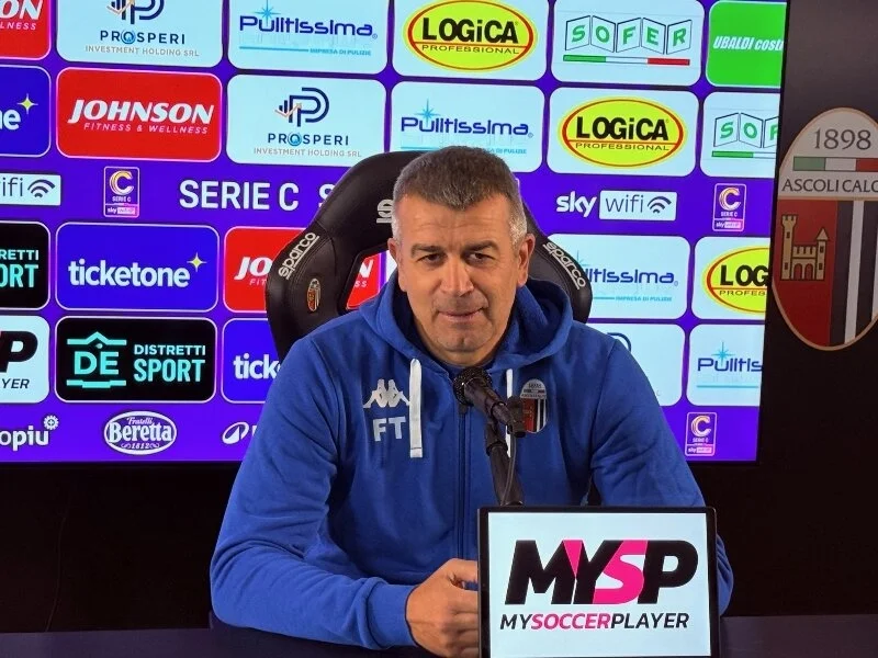 Ascoli Calcio - Tomei alla vigilia dell'Arezzo: "Sfida che va oltre la tattica"