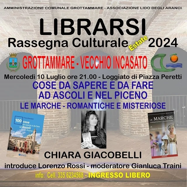 Librarsi by Lido degli Aranci con l'autrice Chiara Giacobelli