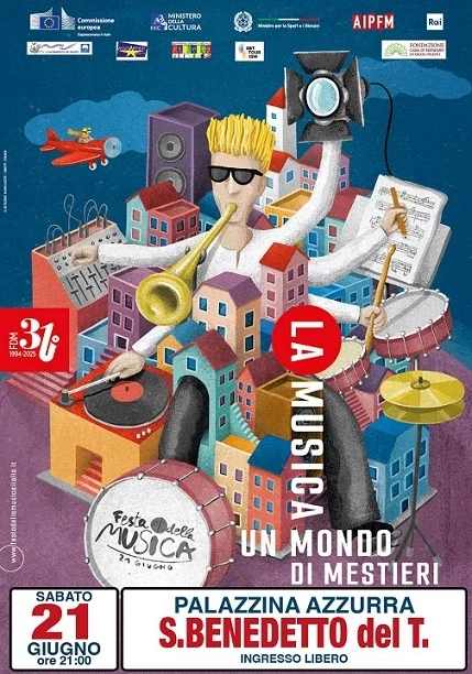 A S.Benedetto del Tronto 10^edizione della Festa Europea della Musica in Palazzina Azzurra