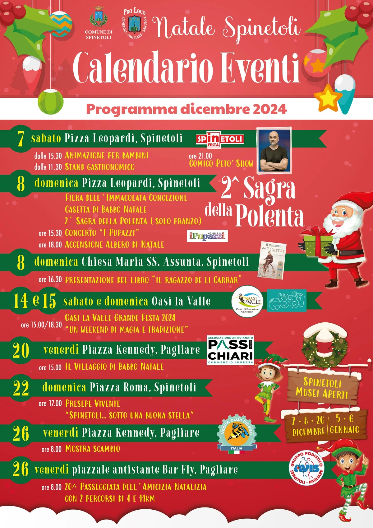 Spinetoli celebra il Natale: un mese di eventi, tradizioni e magia per tutta la famiglia