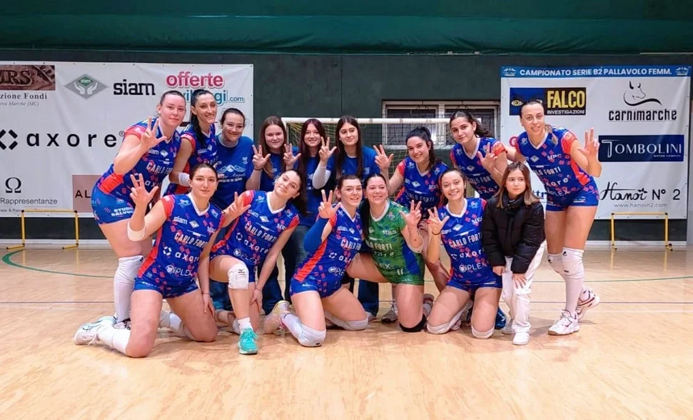 Ottima performance della Carlo Forti – Axore.it Volley Angels Lab che si impone per 3-1 sulla Battistelli Blu Volley Pesaro