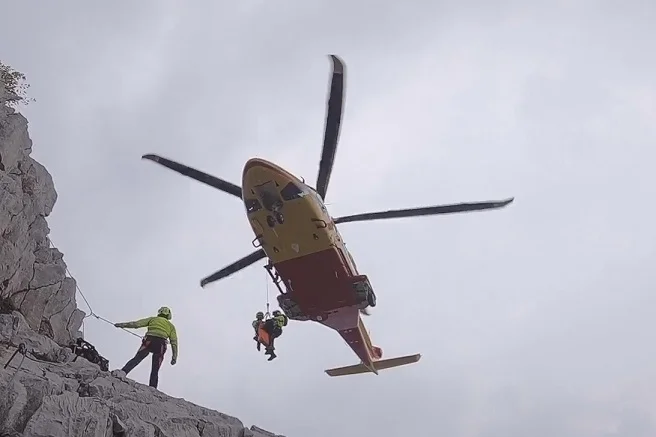 Escursionista caduto sul Monte Vettore, recuperato e soccorso