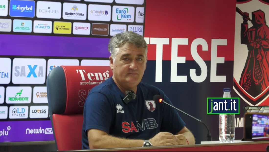 Intervista a Mister Roberto Boscaglia alla vigilia di Torres vs Us Sambenedettese